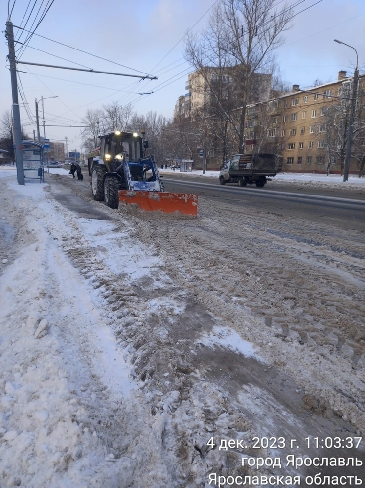 Мэр Ярославля похвастался отсутствием снежного коллапса в городе