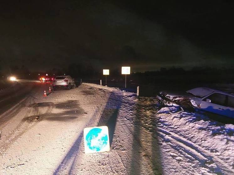 В аварии в Гурьевском районе пострадали двое несовершеннолетних