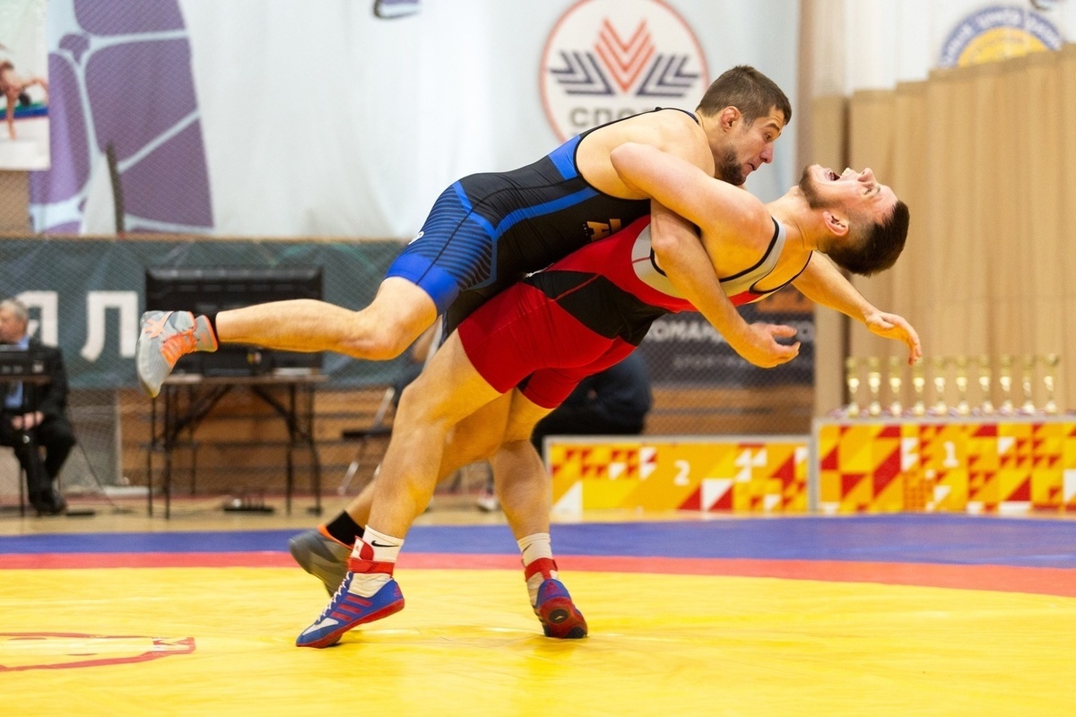 The Arkhangelsk region team took first place at the Northwestern Federal District Greco-Roman wrestling championship