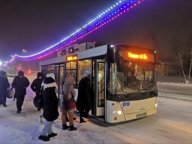 Рейсы автобуса из Тарко-Сале в Пуровск отменят при температуре ниже -40