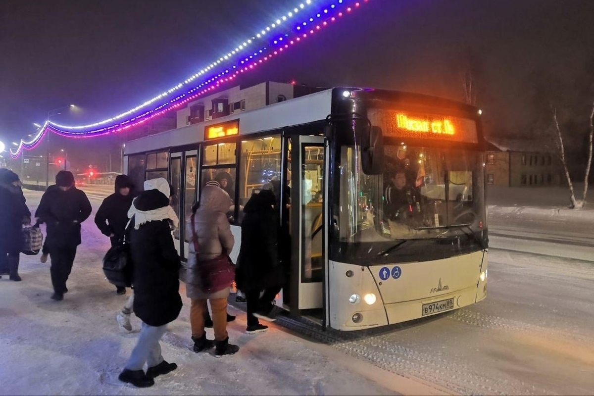 Рейсы автобуса из Тарко-Сале в Пуровск отменят при температуре ниже -40 -  МК Ямал