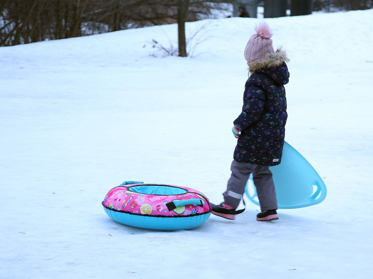 В Подмосковье проверили стихийные горки на предмет безопасности