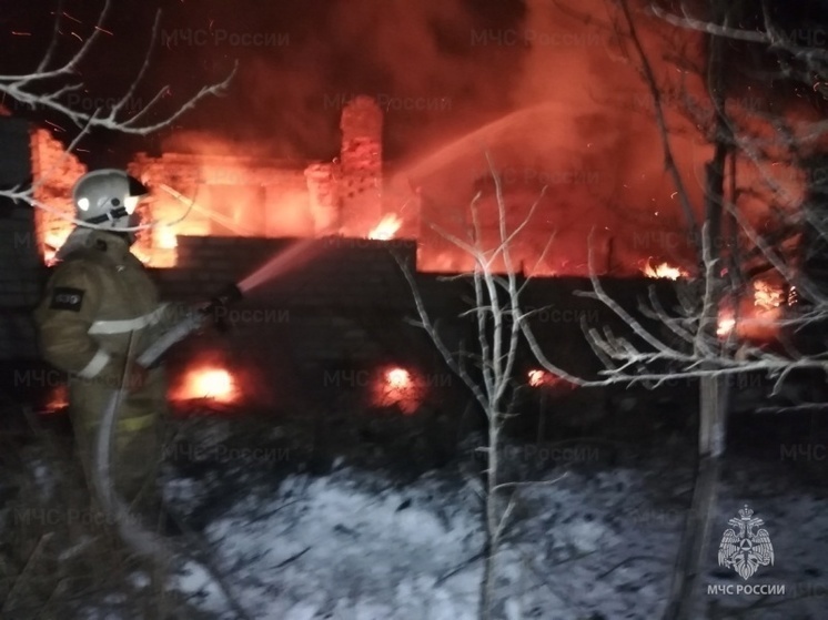На Орловщине при пожаре погиб пенсионер