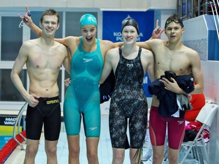 Белгородские пловцы вернулись с медалями с соревнований «Резерв России»