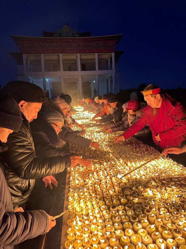В Бурятии пройдет буддийский праздник подношения тысячи лампад