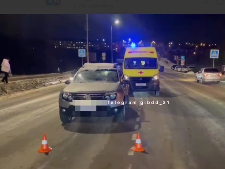 В Белгородской области женщина угодила под колеса иномарки