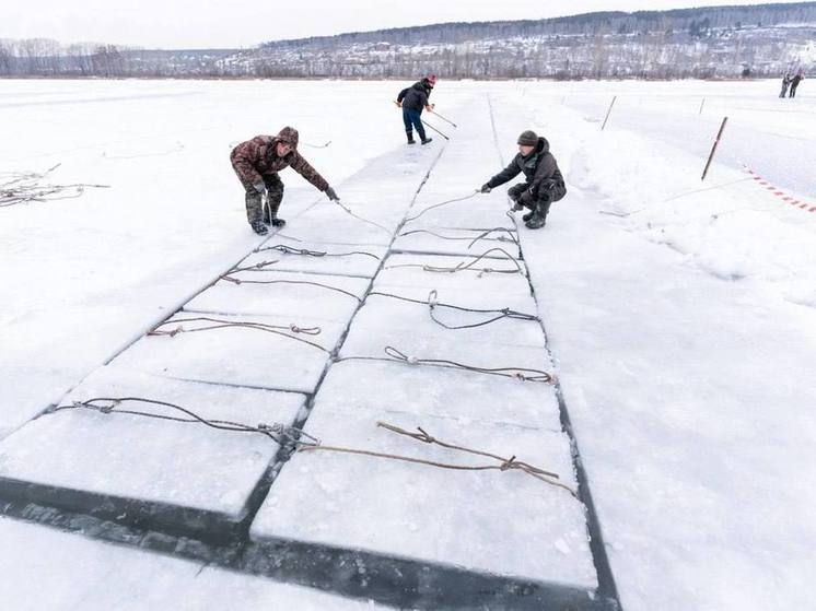 Новогодние композиции изо льда украсят Кемерово через две недели