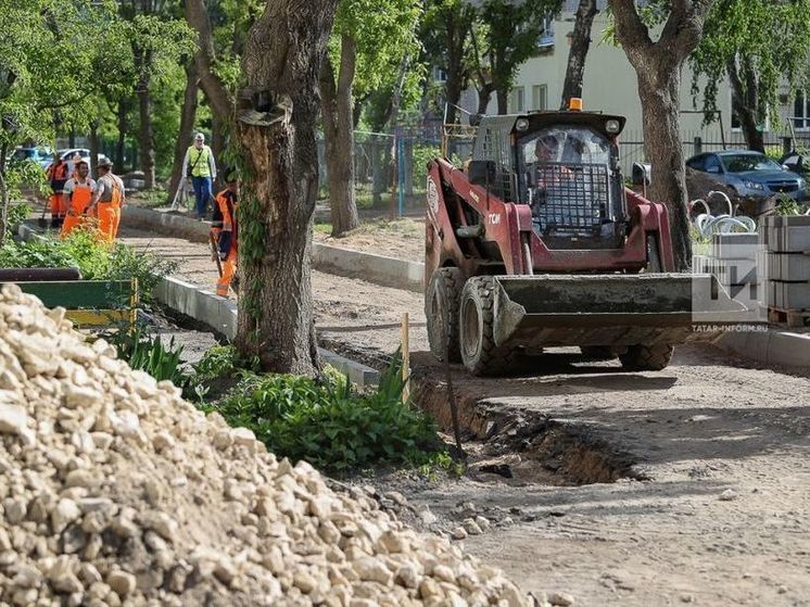В 2024 году в Набережных Челнах планируется благоустройство 71 двора