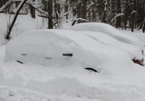 Помогая жене вытолкнуть застрявшую машину из снега, скончался житель Москвы