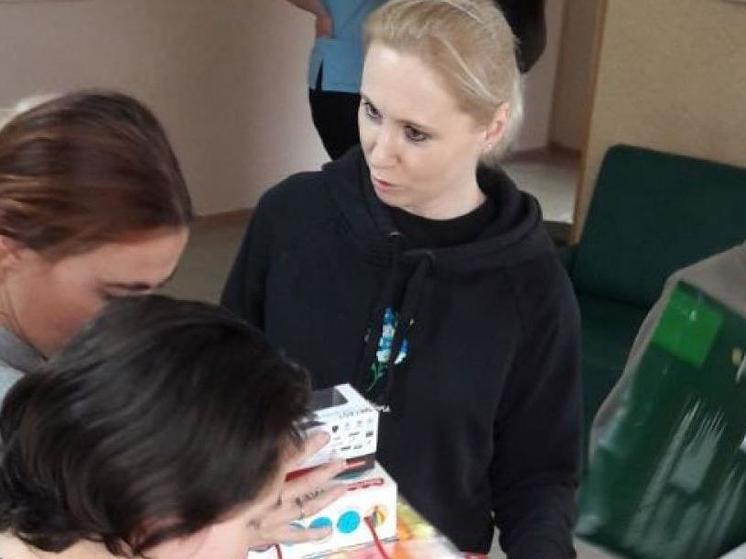 Детям из Херсонской области передали собранные рязанцами подарки