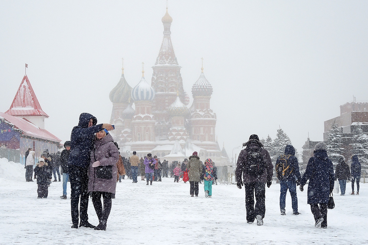 В Москве объявили оранжевый уровень погодной опасности из-за аномальных морозов