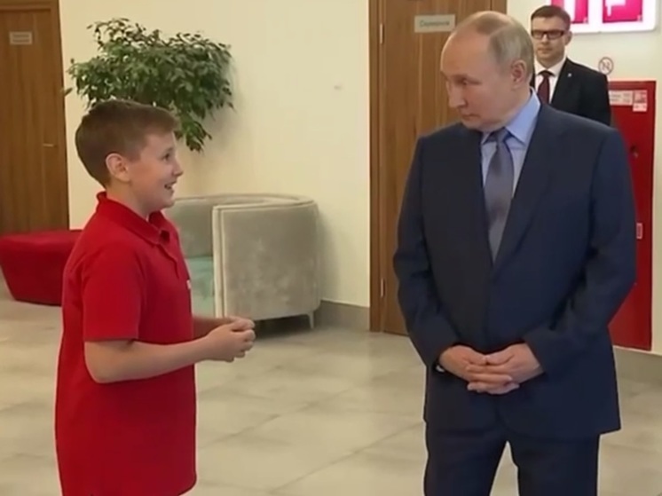 Пятигорский школьник рассказал Владимиру Путину о ключевых проектах Движения первых