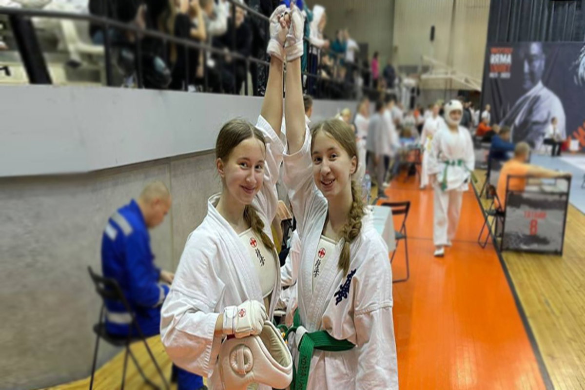 Two silver and one bronze: Chukotka karatekas won awards at the All-Russian tournament