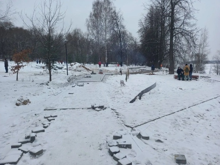 В Ярославле продолжается «безумная гонка» по благоустройству Павловской рощи