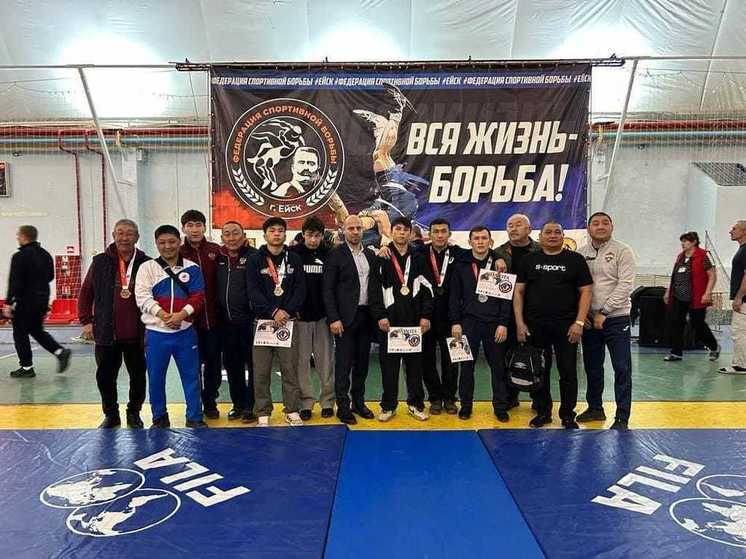 Борцы из Калмыкии привезли медали разных достоинств с турнира имени Поддубного