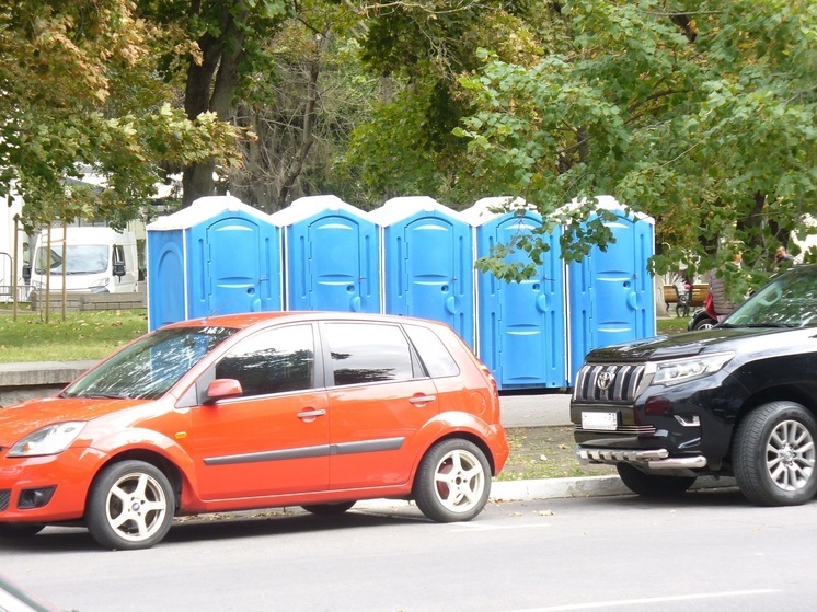 На субботней ярмарке в Белгороде начнут устанавливать дополнительные биотуалеты