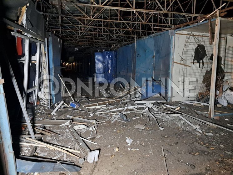 Вещевой рынок в Донецке стал целью удара ВСУ