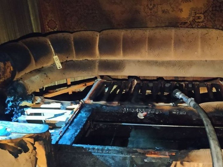 На Южном Урале в горящей квартире погиб человек