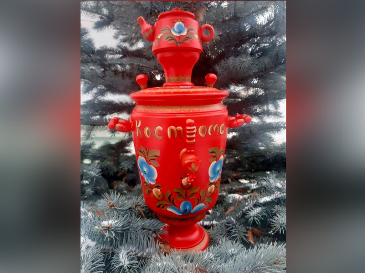 Всероссийскую новогонюю елку на ВДНХ украсит красный костромской самовар