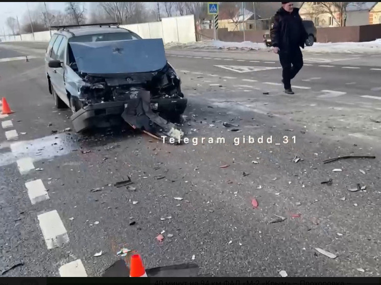 В Белгородской области при столкновении иномарок пострадали три человека