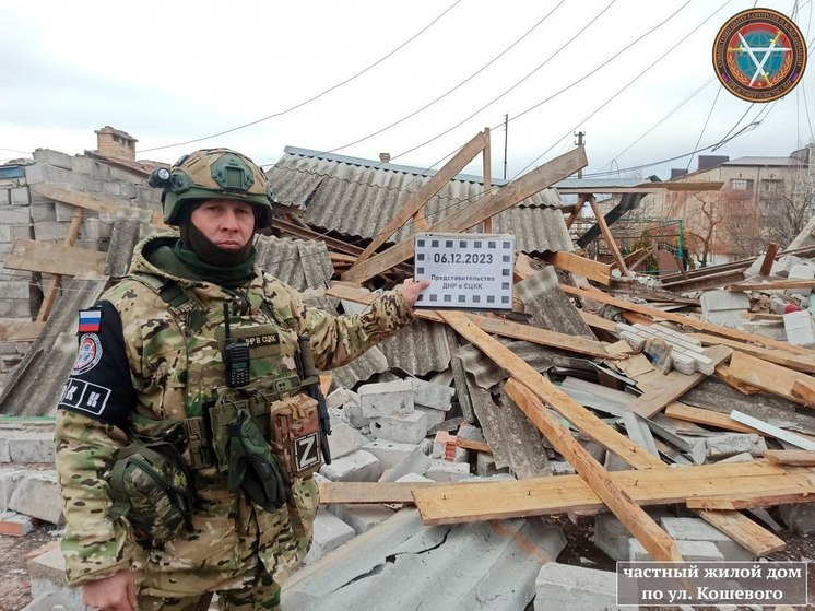 ВСУ нанесли ракетный удар по поселку Донское в ДНР
