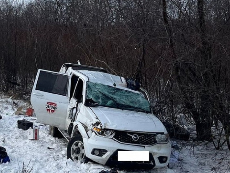 В Моршанском округе «Пикап» на скорости перевернулся в кювет