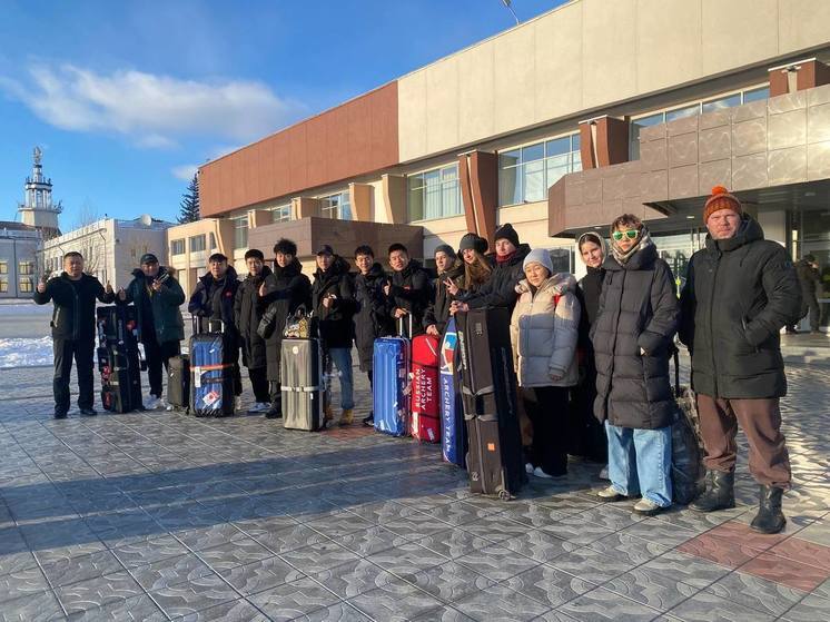 Первые участники турнира по стрельбе из лука прибыли в Читу