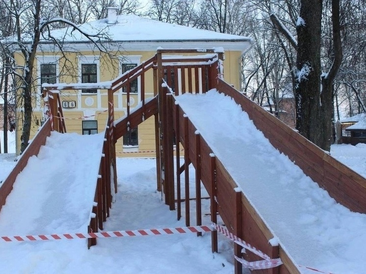 В Великом Новгороде установят три горки для катания на ватрушках