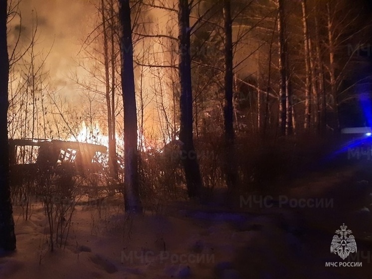 В Ярославле сгорел производственный цех, три человека погибли