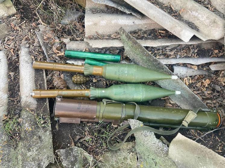 В Запорожской области нашли очередной тайник с боеприпасами