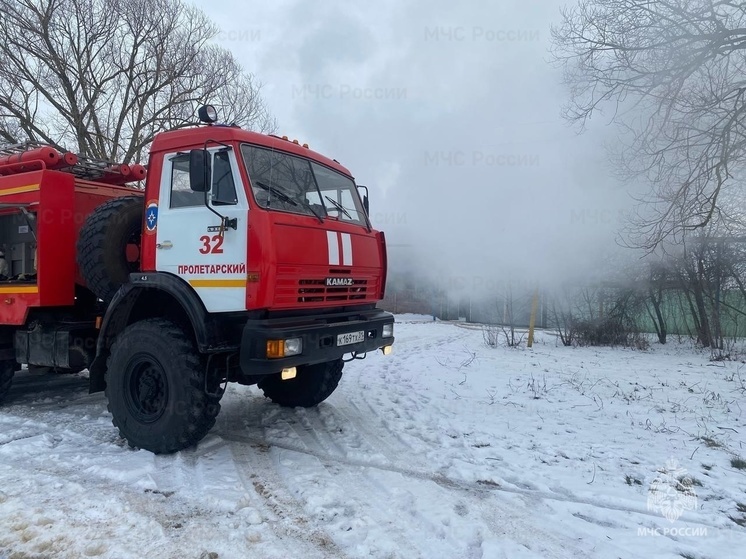 В Белгородской области при пожаре в жилом доме погиб мужчина
