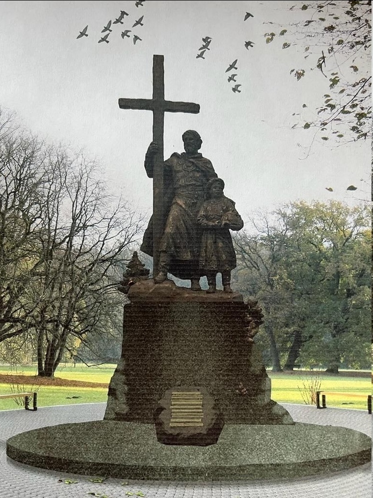 Глава Карелии показал памятник князю Ярославу, который поставят в Сортавале