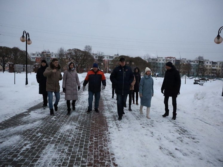 Глава Серпухова проверил качество уборки улиц после снегопада