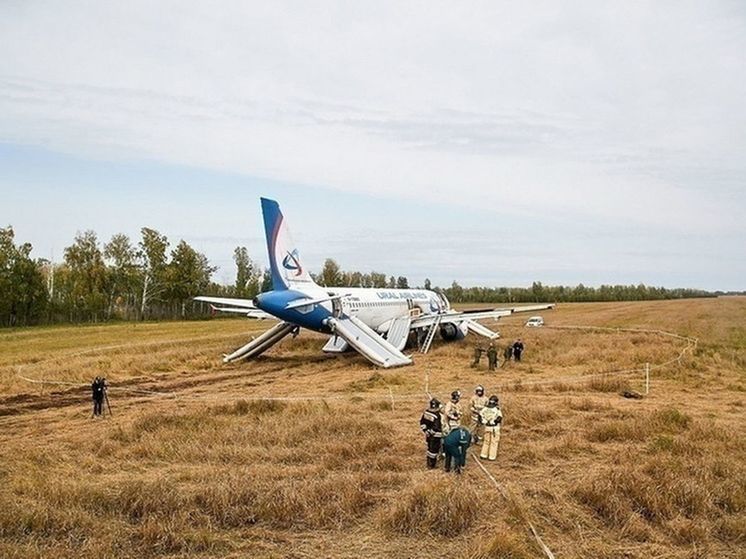 Пассажирка севшего в поле самолета заступилась за якобы увольняемых пилотов