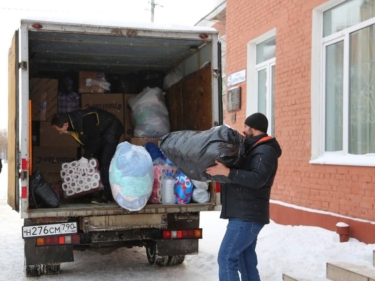 Серпуховичи передали гуманитарный груз для госпиталей