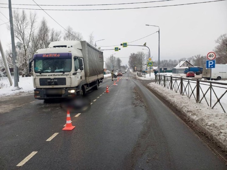 В Немане грузовик насмерть сбил пожилого пешехода