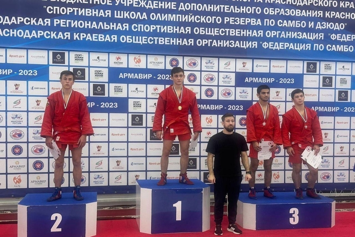 A Sochi resident won the Southern Federal District Sambo Championship