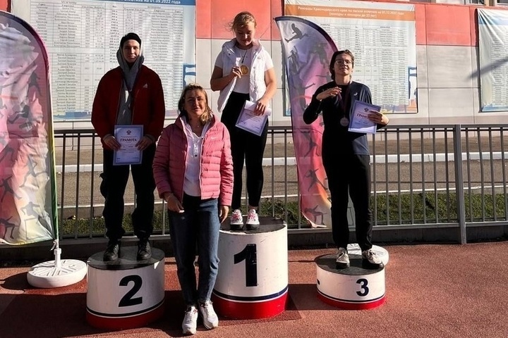 Sochi residents won three gold medals at the Krasnodar Territory throwing championship
