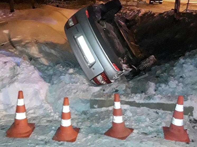 В Крестецком районе водитель уснул за рулем и попал в ДТП