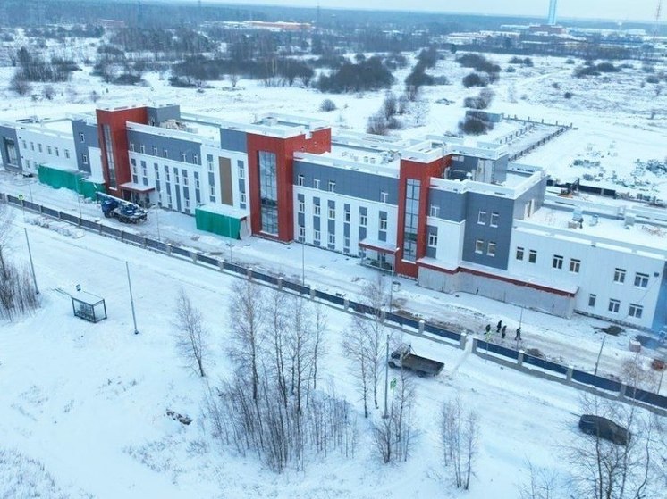 Строительство новой поликлиники в Серпухове выполнено на 95%