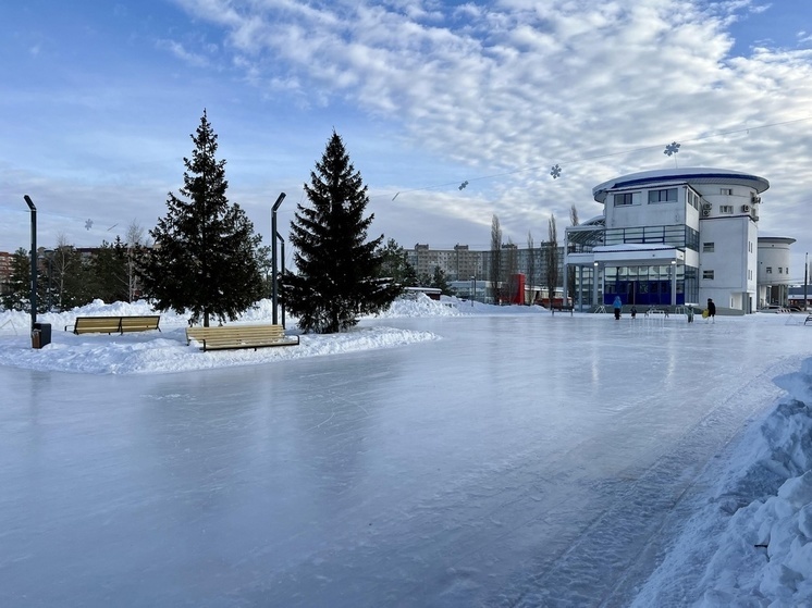 Каток на Кашкадане в Уфе не смогли открыть из-за морозов