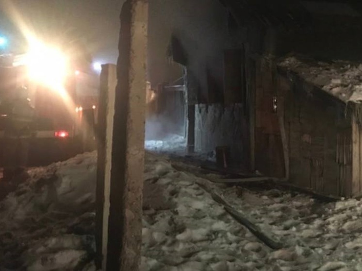 В Бурятии в сгоревшем доме нашли тело пожилого мужчины