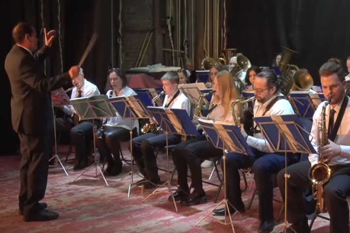 В Клину дали совместный концерт духовые оркестры Подмосковья