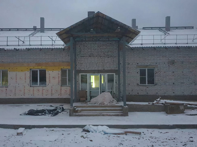 В Подюге завершается строительство амбулатории