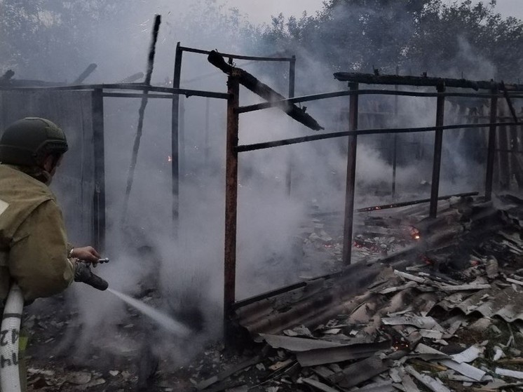 A tire shop in Donetsk was hit by a drone of the Ukrainian Armed Forces