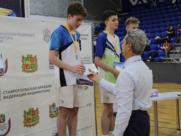 Бадминтонист из Ставрополя взял «золото» на соревнованиях «Кубок Кавказа»