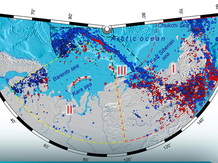 Ученые создали каталог землетрясений Арктической зоны России