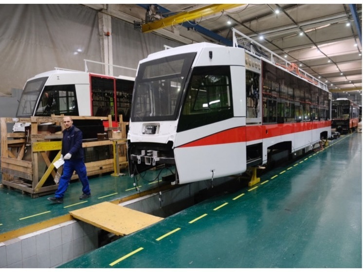 В 2024 году в Новосибирскиз Беларуси привезут новые корпуса для трамваев