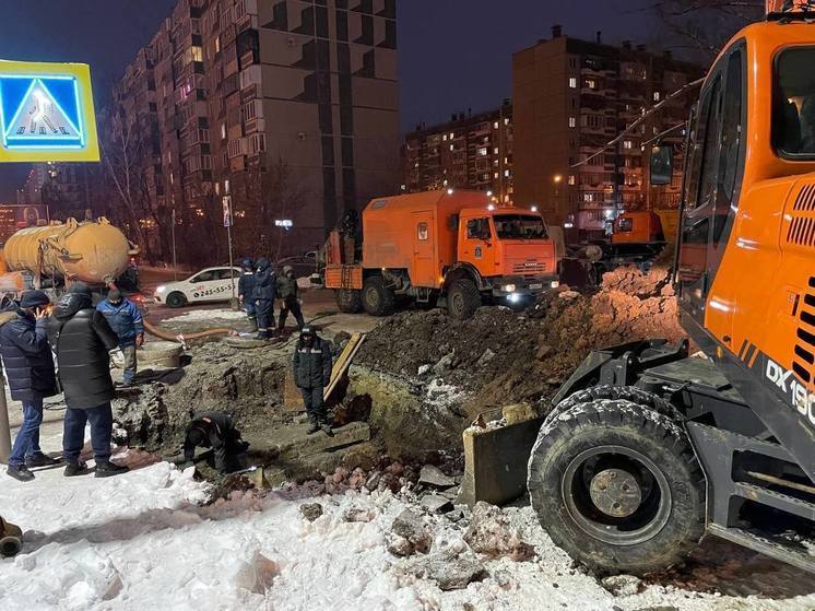В Челябинске завершили аварийные работы на магистральном водоводе