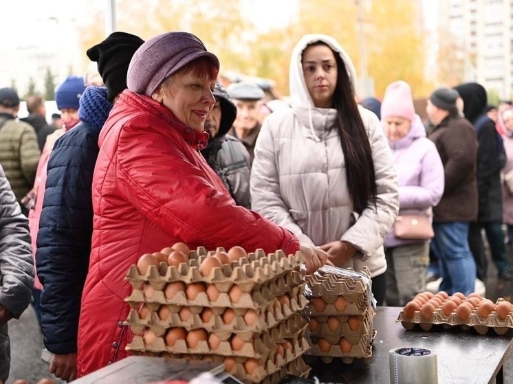 Юлия Щедрина прокомментировала большие очереди за яйцами в Белгороде